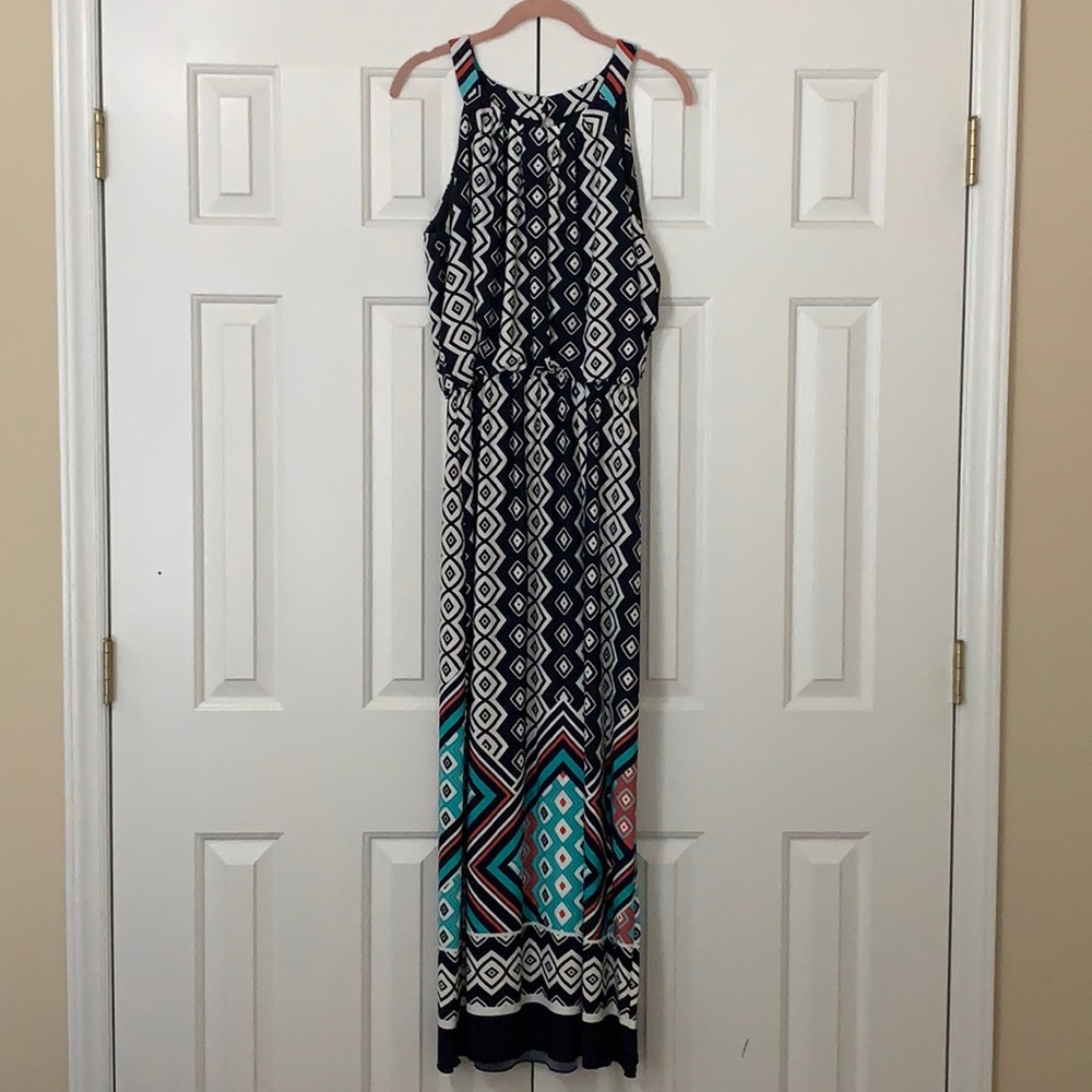 Navy Maxi Dress